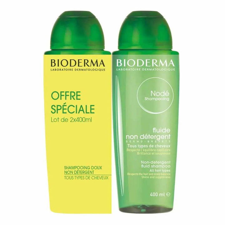 Bioderma Nodé Shampooing Non - Detergent Fluid Shampoo - FrenchBeautyHub