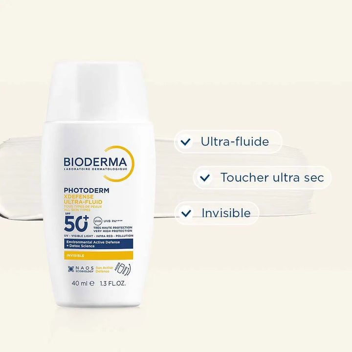 Bioderma Photoderm XDefense Ultra - Fluid SPF50+ 40ml (1.35fl oz) - FrenchBeautyHub