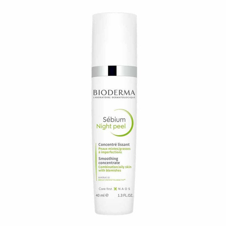 Bioderma Sebium Night Peel for Combination to Oily Skin 40ml (1.35fl oz) - FrenchBeautyHub