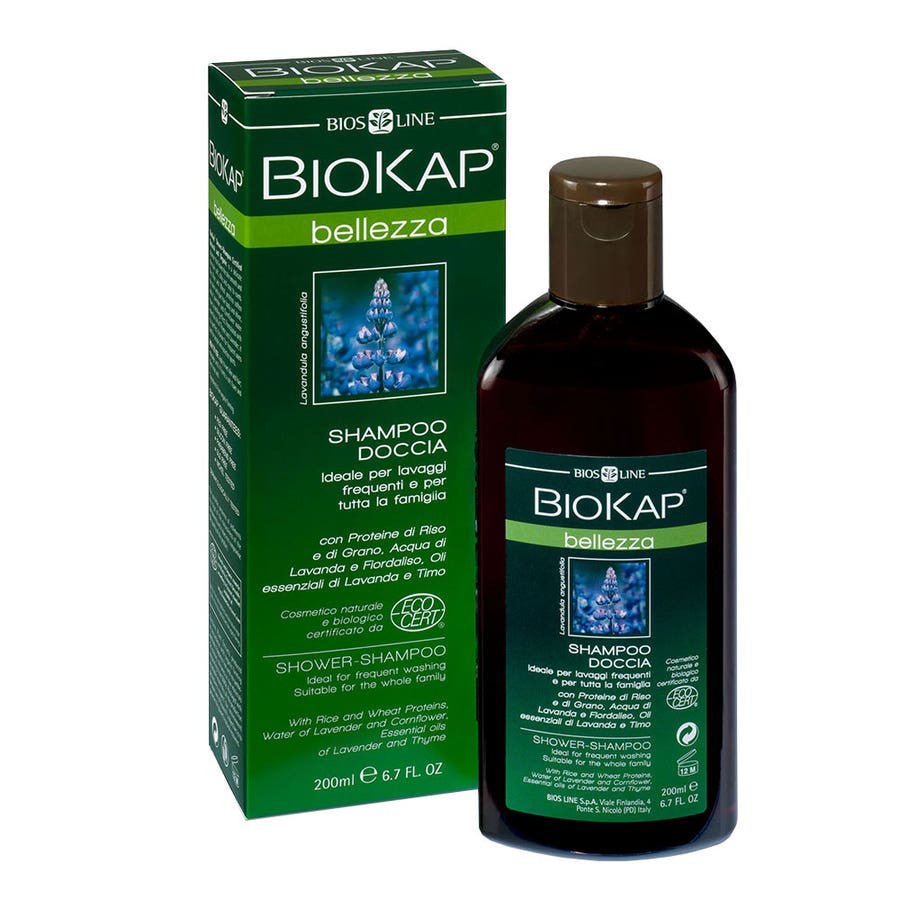 Biokap Organic Beauty Shower Shampoo 200ml (6.76fl oz) - FrenchBeautyHub