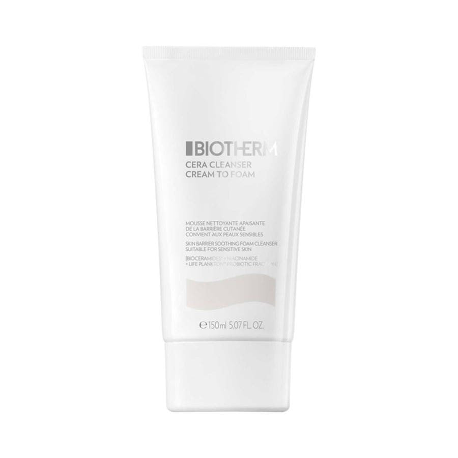 Biotherm Cera Cleanser Soothing Cleansing Foam Sensitive skin 150ml (5.07fl oz) - FrenchBeautyHub