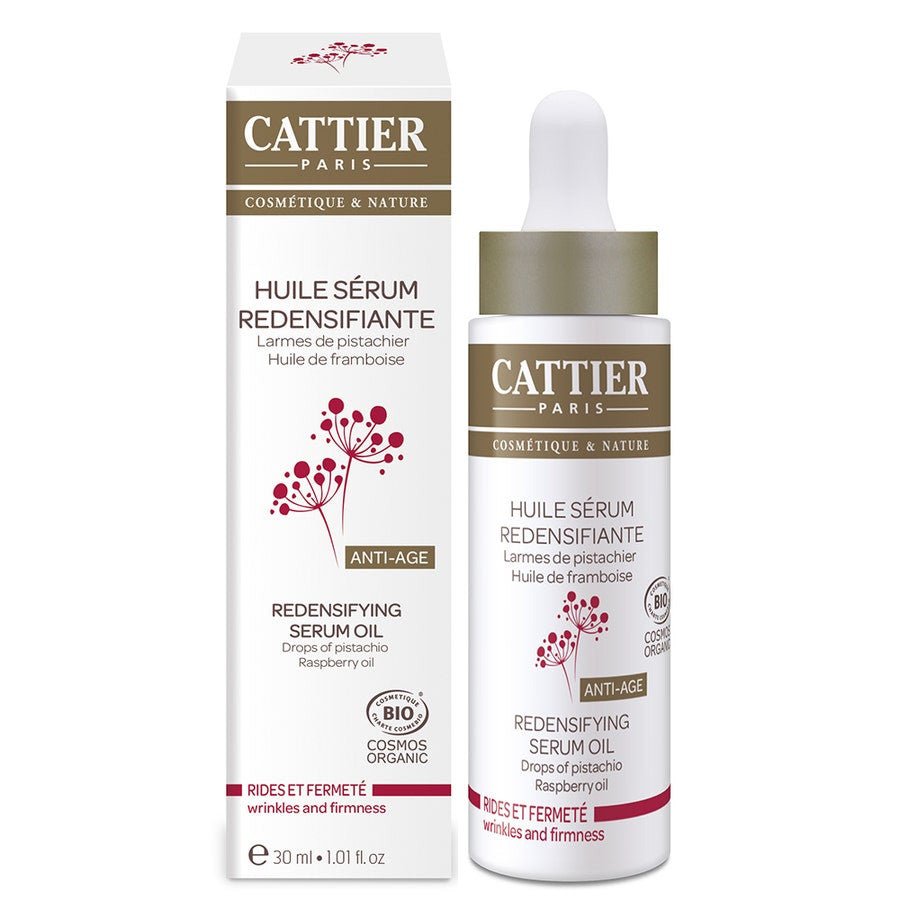 Cattier Anti - Aging Redensifying Organic Anti - Wrinkle Serum Oil 30ml (1.01fl oz) - FrenchBeautyHub