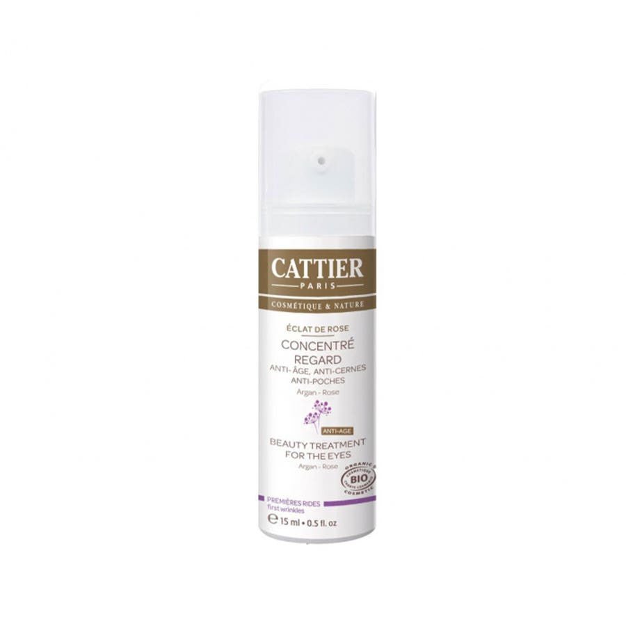 Cattier Eclat De Rose Eye Contour Treatment 15ml (0.50fl oz) - FrenchBeautyHub