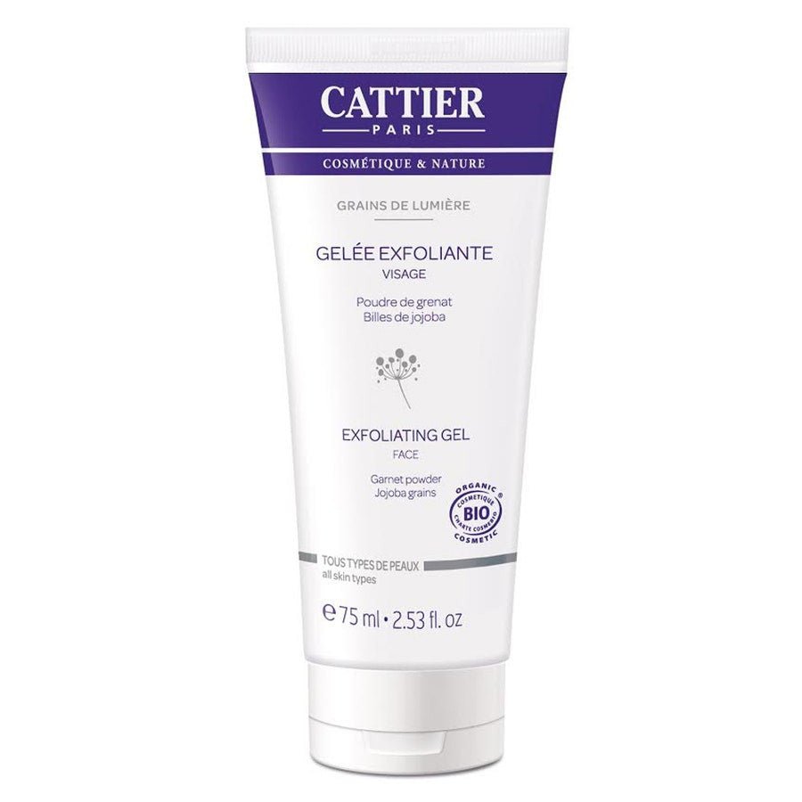 Cattier Grains De Lumiere Exfoliating Face Gel 75ml (2.53fl oz) - FrenchBeautyHub