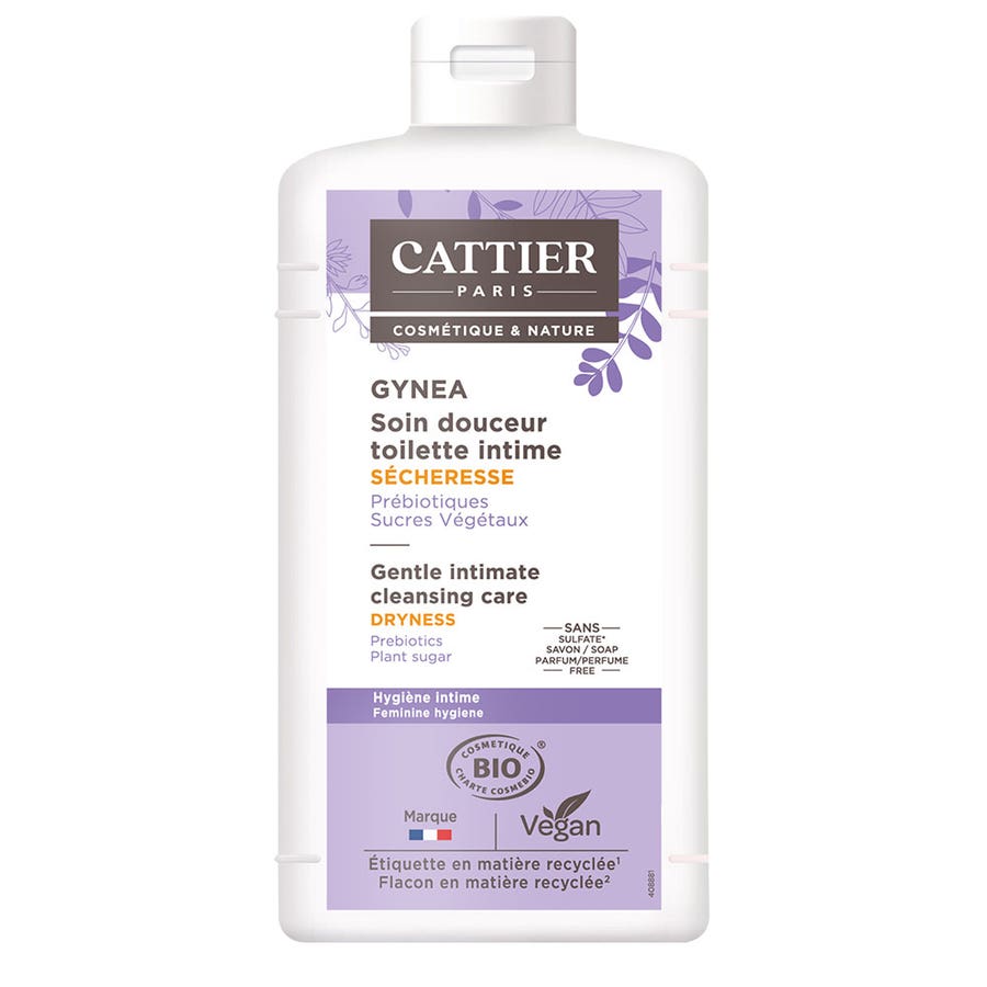 Cattier Gynea Gentle Care for Intimal Hygiene 200ml (6.76fl oz) - FrenchBeautyHub