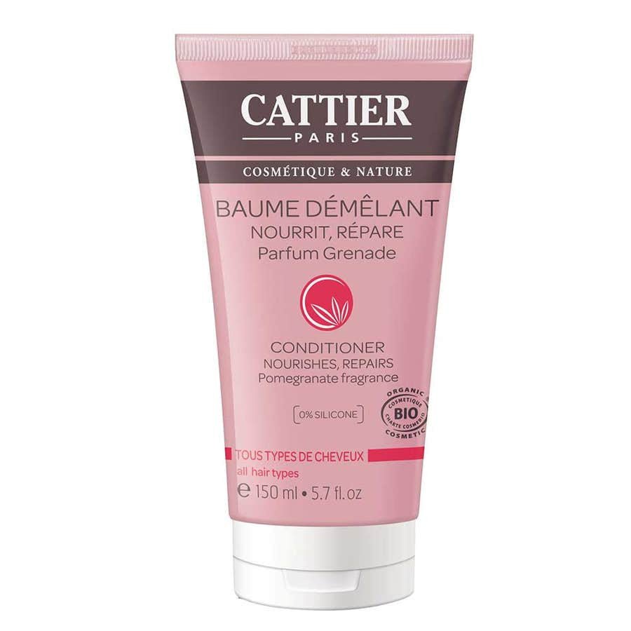 Cattier Nourishing Repairing Conditioner Pomegranate Fragrance Balm for All Hair Types 150ml (5.07fl oz) - FrenchBeautyHub