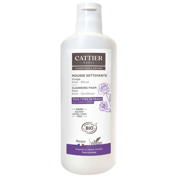 Cattier Nuage Celeste Facial Cleansing Foam 150ml (5.07fl oz) - FrenchBeautyHub