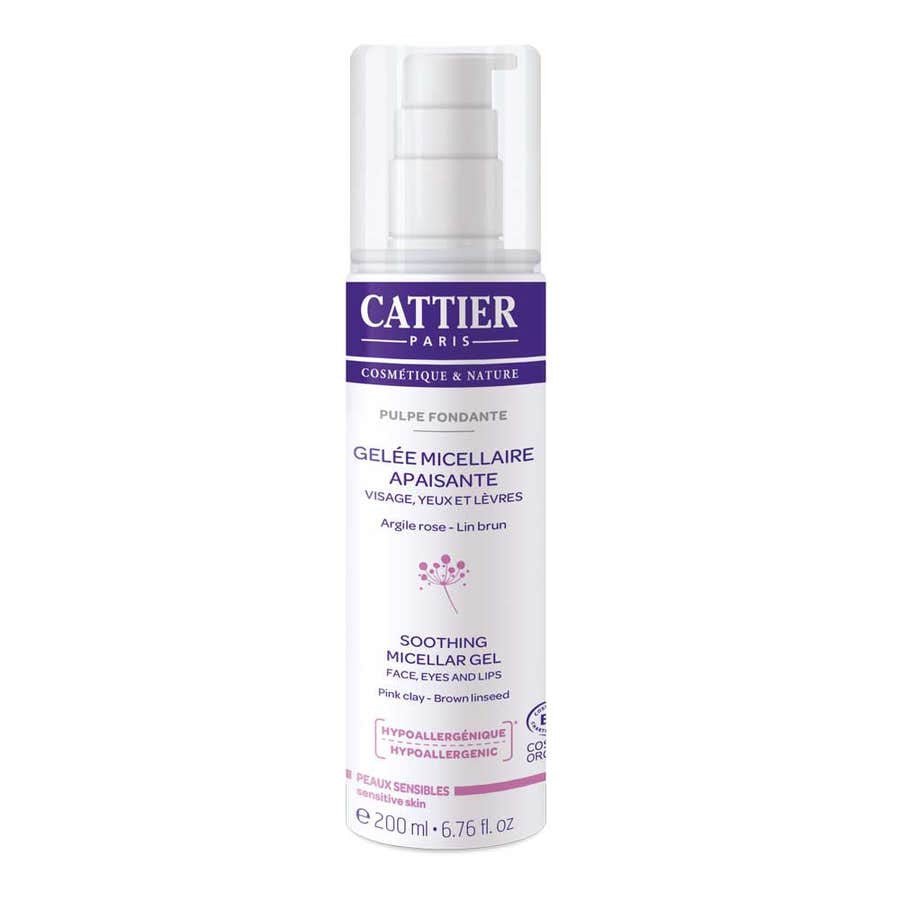 Cattier Soothing Micellar Gel Sensitive Skin 200ml (6.76fl oz) - FrenchBeautyHub
