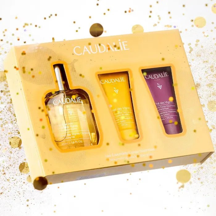Caudalie Sun des Vignes Skincare Oil Elixir Gift Set - FrenchBeautyHub