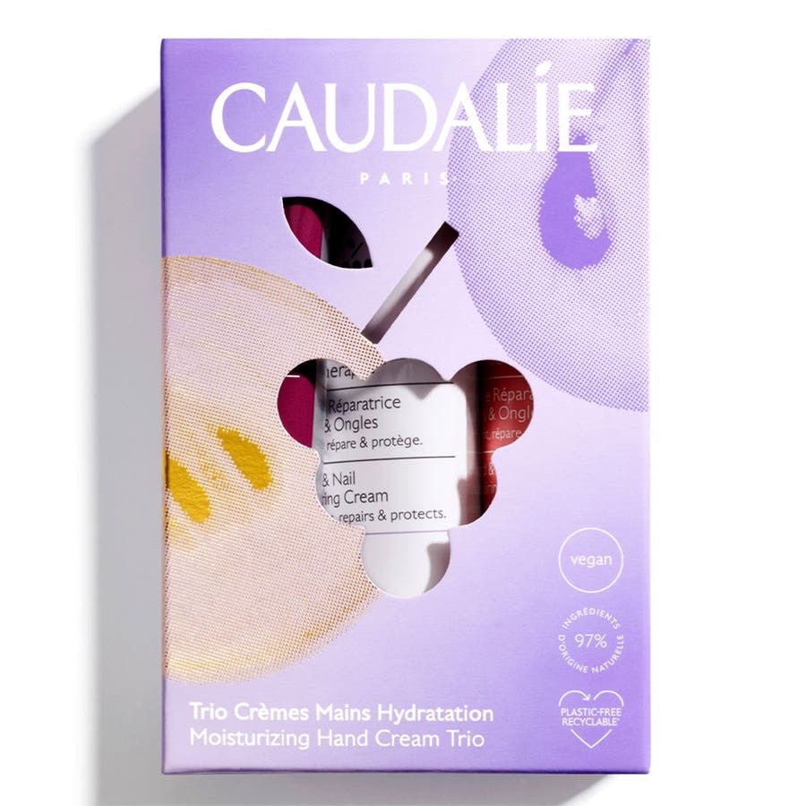 Caudalie Trio of Moisturizing Hand Creams - 3 x 30 ml - FrenchBeautyHub