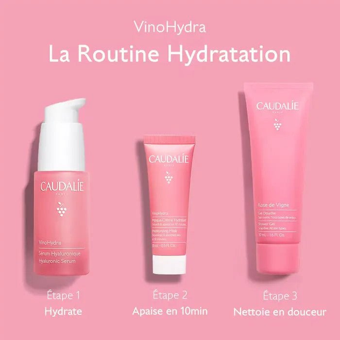 Caudalie VinoHydra Hydration Routine Giftboxes - FrenchBeautyHub