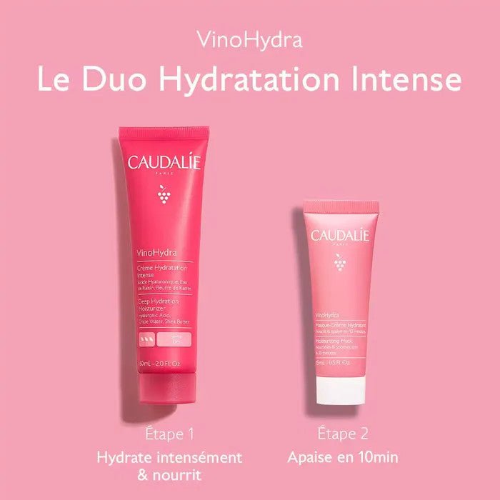 Caudalie VinoHydra Intense Hydration Duo Giftboxes - FrenchBeautyHub