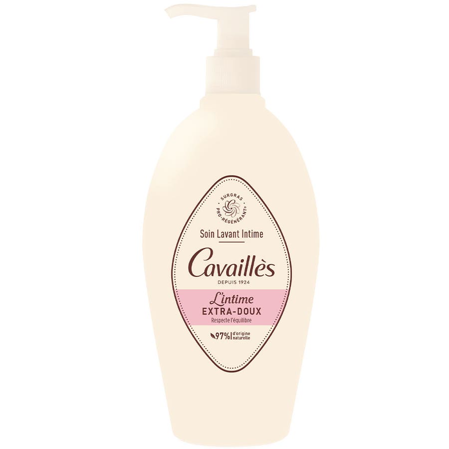 Cavaillès Intimate Dryness Extra - soft Intimate Cleansing Gel 250ml (8.45fl oz) - FrenchBeautyHub