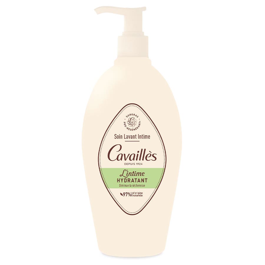 Cavaillès Intimate Dryness Moisturising Body Wash dry skin 250ml (8.45fl oz) - FrenchBeautyHub