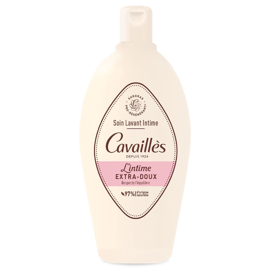 Cavaillès Intimate Dryness Ultra - soft Cleansing Care 100ml (3.38fl oz) - FrenchBeautyHub
