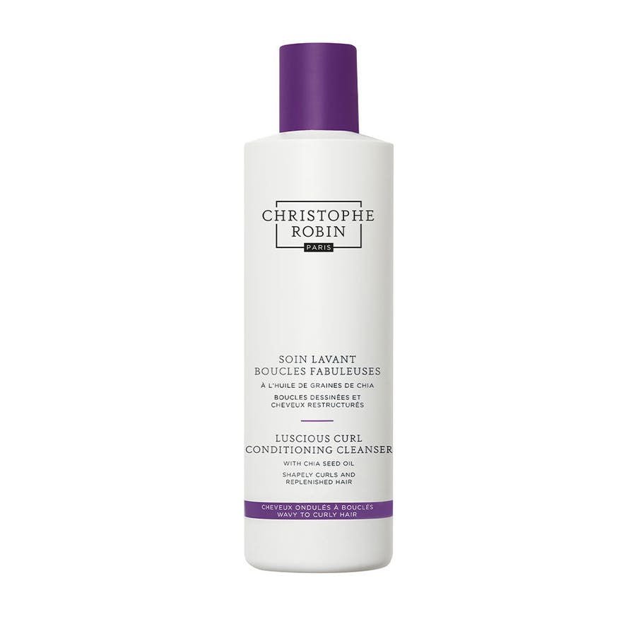 Christophe Robin Fabulous Curls Ritual Chia Seed Oil Cleansing Care Wavy to curly hair 150ml (5.07fl oz) - FrenchBeautyHub