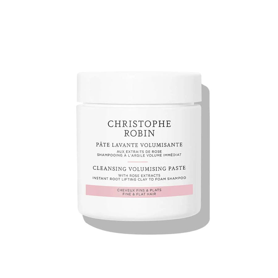 Christophe Robin Regenerating Ritual Volumising Cleansing Paste Fine & flat hair 75ml (2.53fl oz) - FrenchBeautyHub