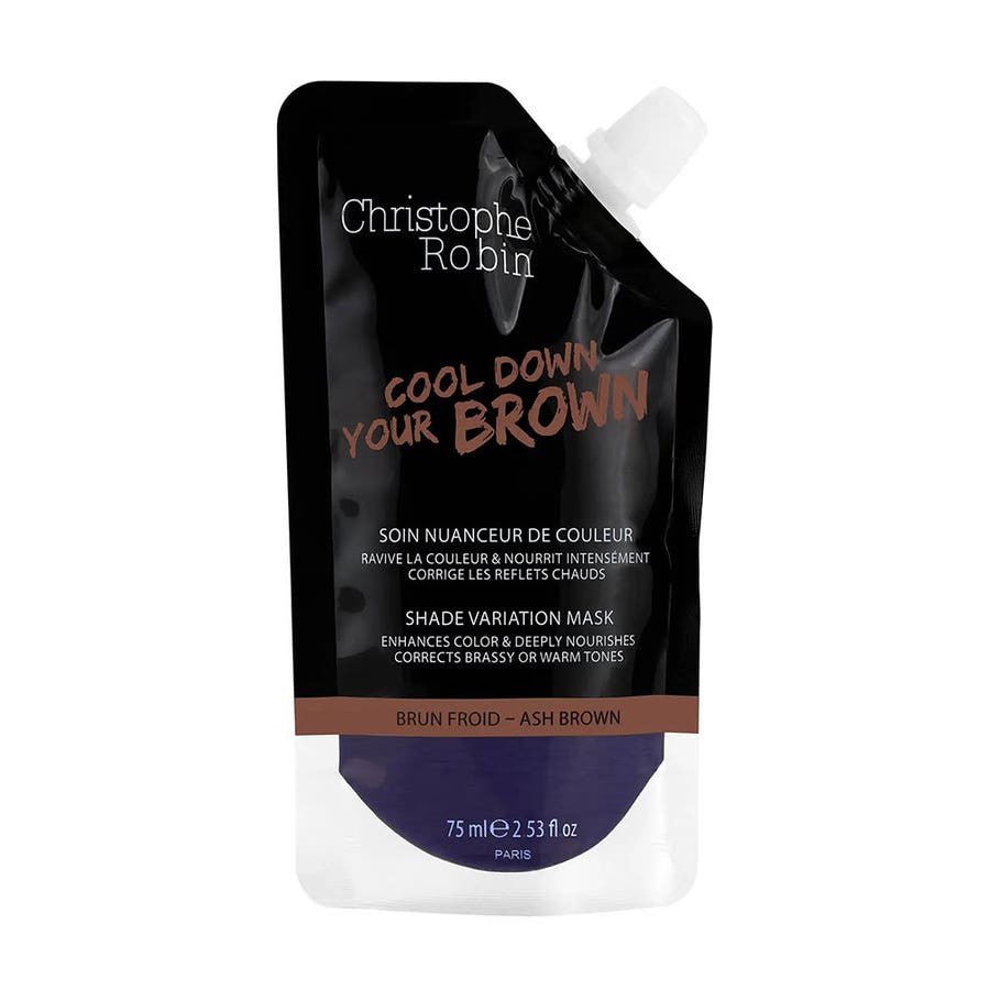 Christophe Robin Shade Variation Ash Brown Hair Mask 75ml (2.53fl oz) - FrenchBeautyHub