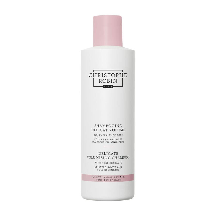 Christophe Robin Voluminizing Ritual Volumea shampoo with rose extracts Fine & flat hair 250ml (8.45fl oz) - FrenchBeautyHub