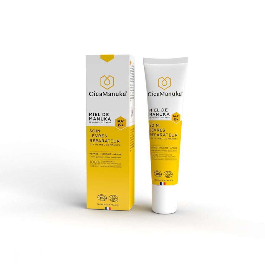 Cica Manuka IAA15+ Manuka Honey Repairing Lip Care Au Miel de Manuka IAA15+ 15ml (0.50fl oz) - FrenchBeautyHub