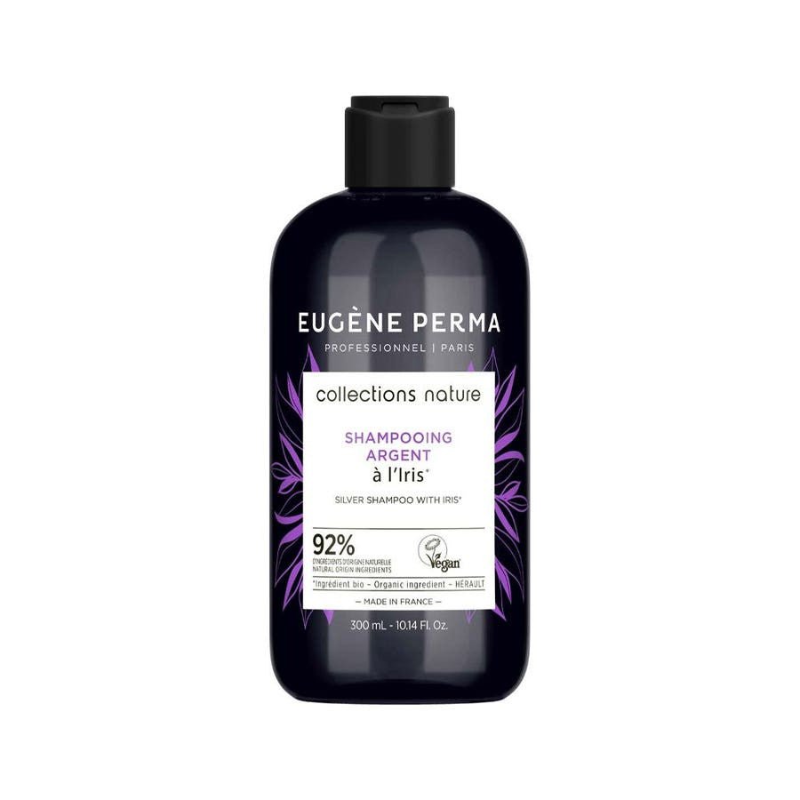 Collections Nature Vegan Silver Shampoo Iris Bioes 300ml (10.14 fl oz) - FrenchBeautyHub