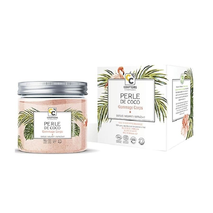 Comptoirs Et Compagnies Organic Coco Pearl Body Scrubs 200g (7.05 oz) - FrenchBeautyHub