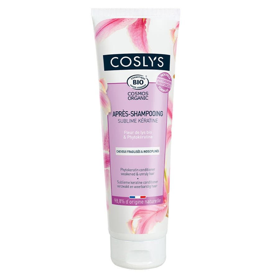 Coslys Organic Keratine Sublime Conditioner Fragile hair 250ml (8.45fl oz) - FrenchBeautyHub