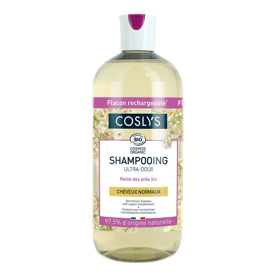 Coslys Ultra - gentle organic shampoo Normal hair 500ml (16.90fl oz) - FrenchBeautyHub