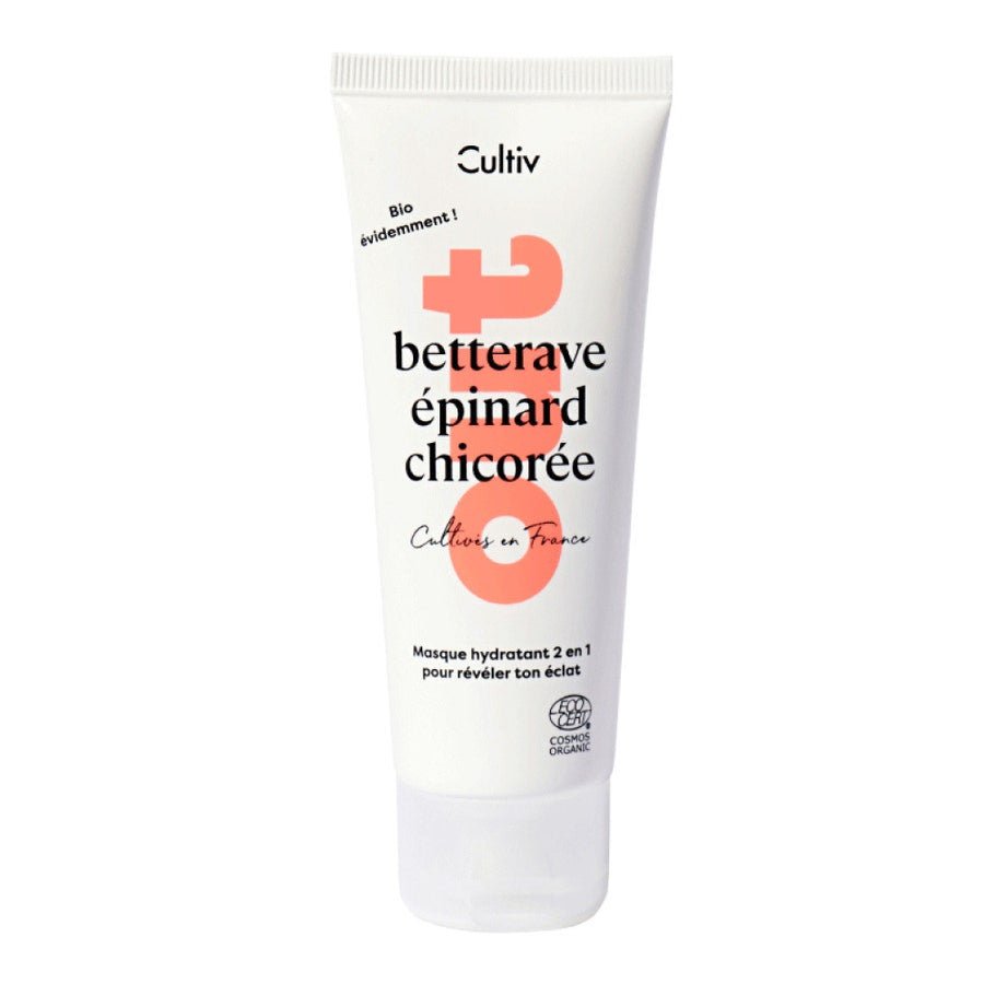 Cultiv Cosmetique 2 in 1 Bioes Face Masks Exfoliating & Hydrating All skin types 75ml (2.53fl oz) - FrenchBeautyHub