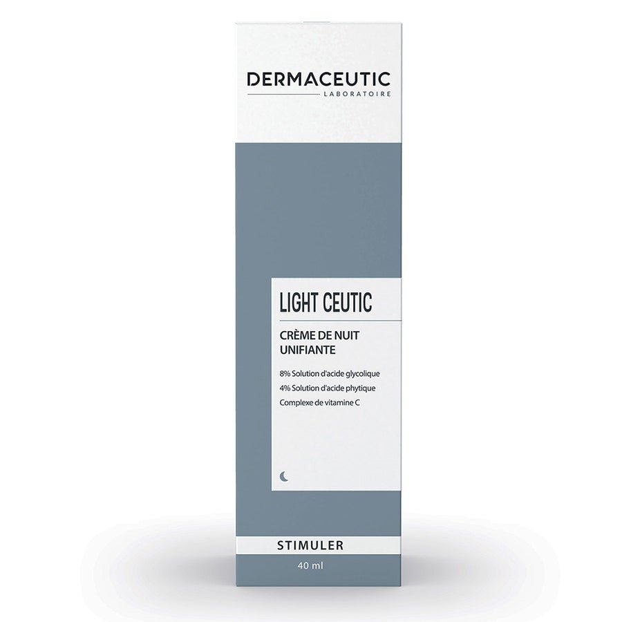Dermaceutic Light Ceutic Unifying Night Cream Stimulate 40ml (1.35fl oz) - FrenchBeautyHub