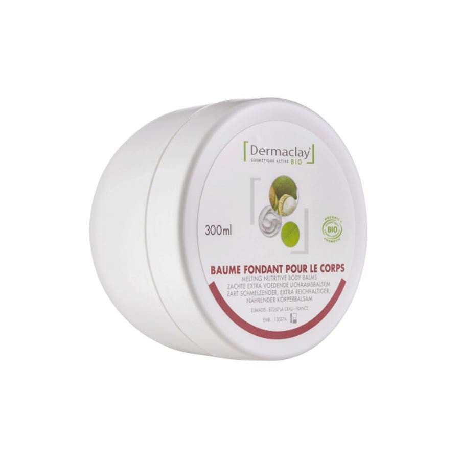 Dermaclay Bio Nourishing Body Balm 300ml (10.14fl oz) - FrenchBeautyHub