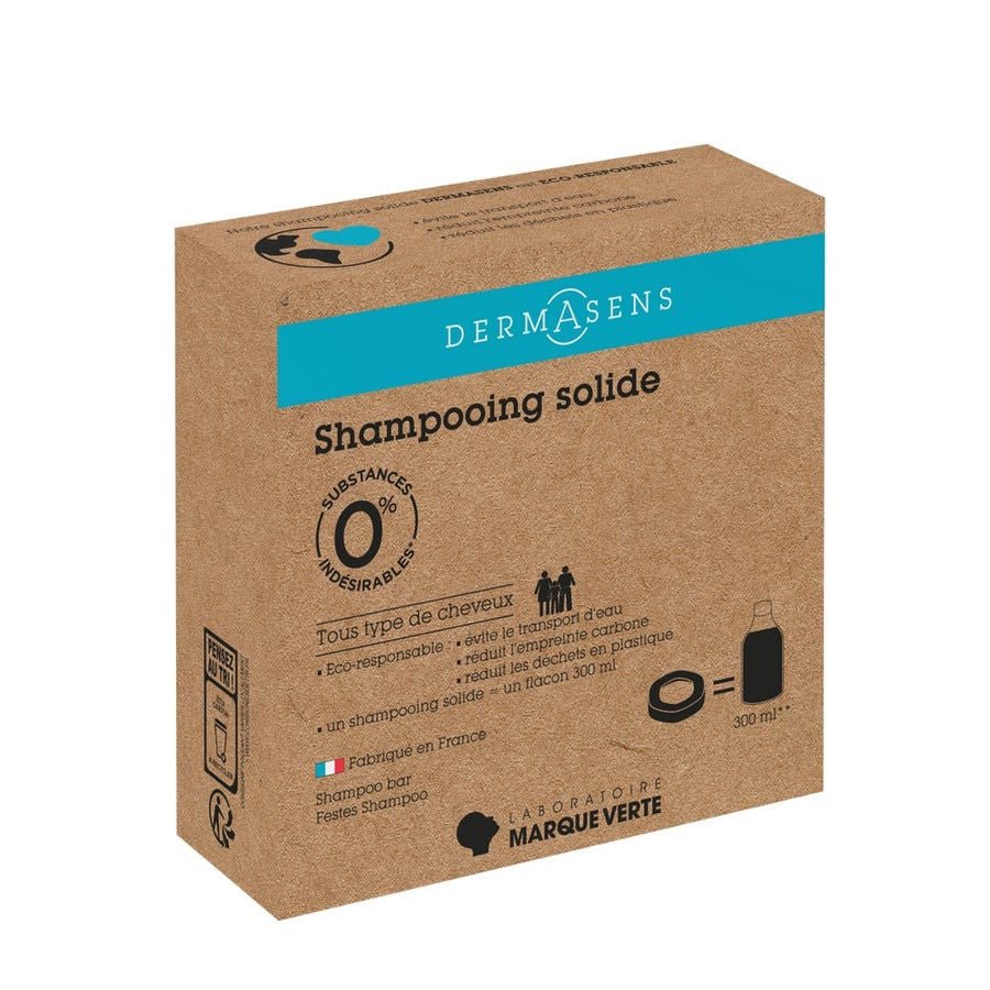 Dermasens Solide Shampoo All Hair Types 85g (2.99 oz) - FrenchBeautyHub