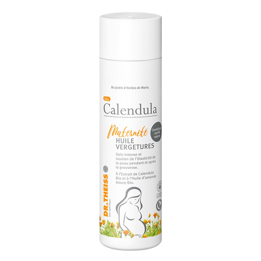 Dr. Theiss Naturwaren Bio Calendula Bébé & Maternité Stretch marks Oil 200ml (6.76fl oz) - FrenchBeautyHub