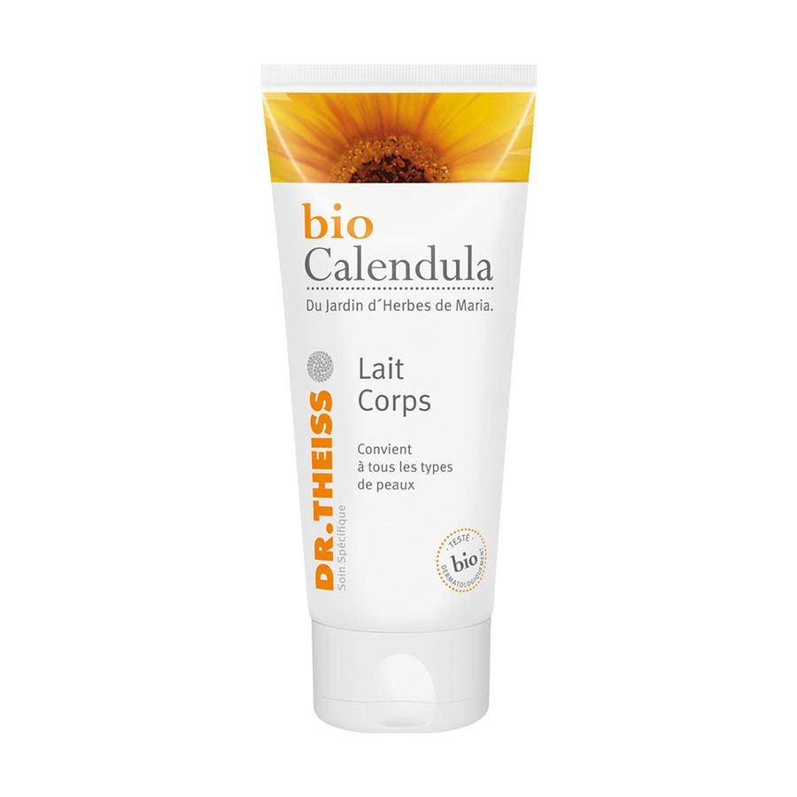 Dr. Theiss Naturwaren Bio Calendula Body Milk 150ml (5.07fl oz) - FrenchBeautyHub