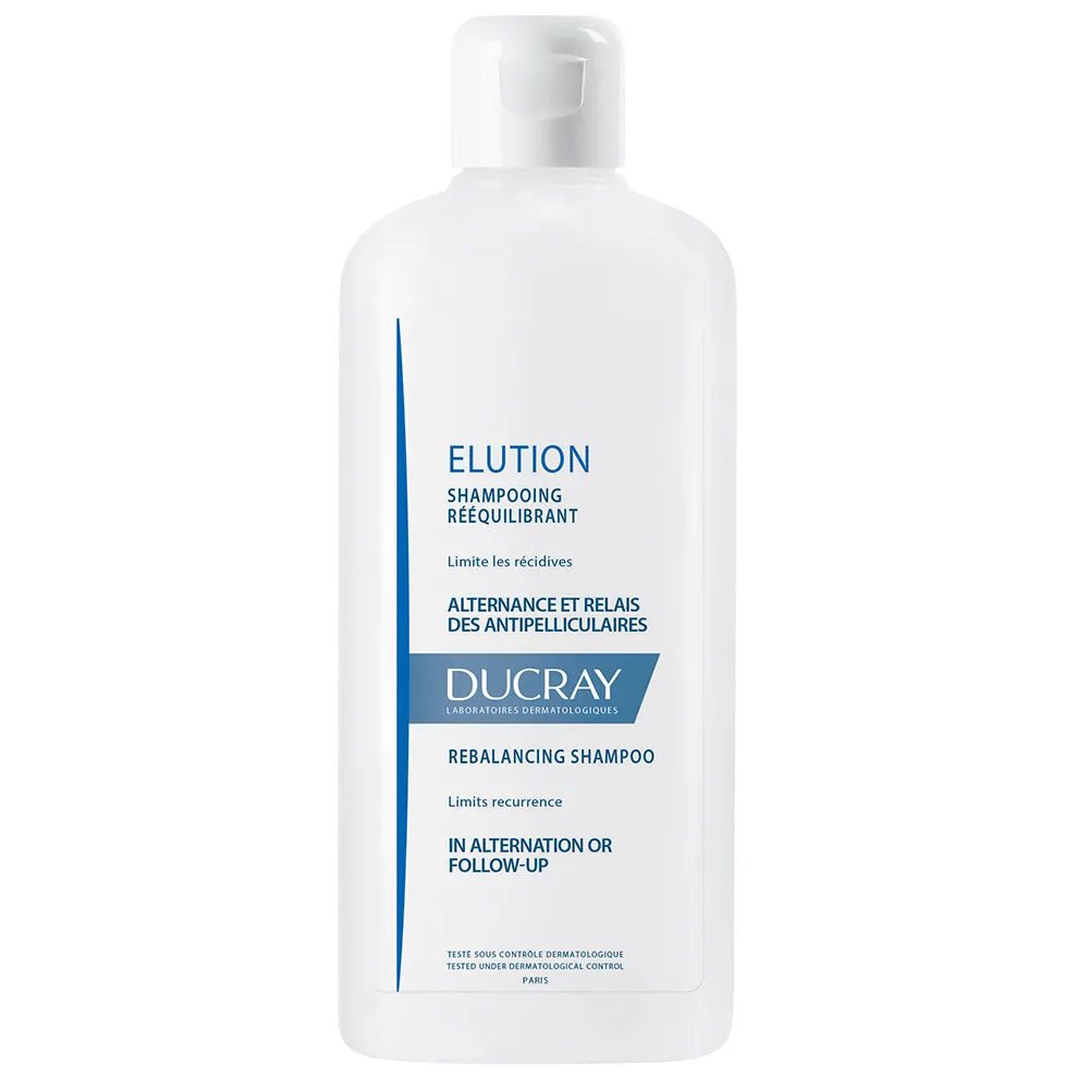 Ducray Elution Gentle Balancing Shampoo for Dandruff Control - FrenchBeautyHub