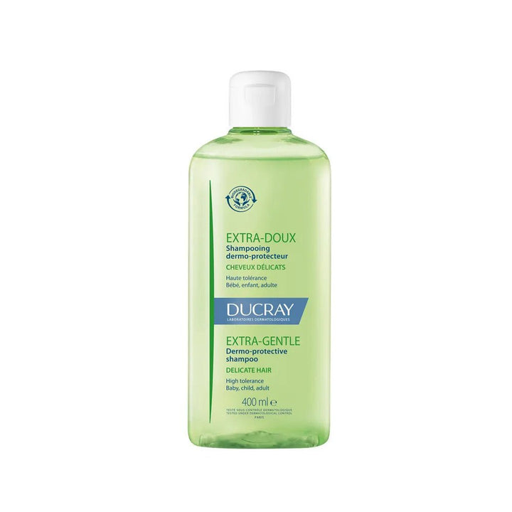 Ducray Extra - Doux Dermo - Protective Shampoo for Delicate Hair - FrenchBeautyHub