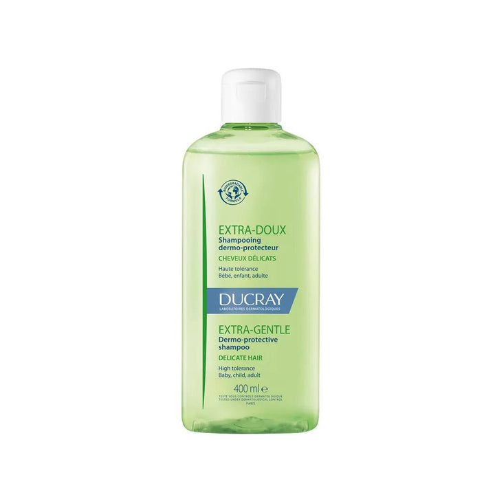 Ducray Extra - Doux Dermo - Protective Shampoo for Delicate Hair - FrenchBeautyHub