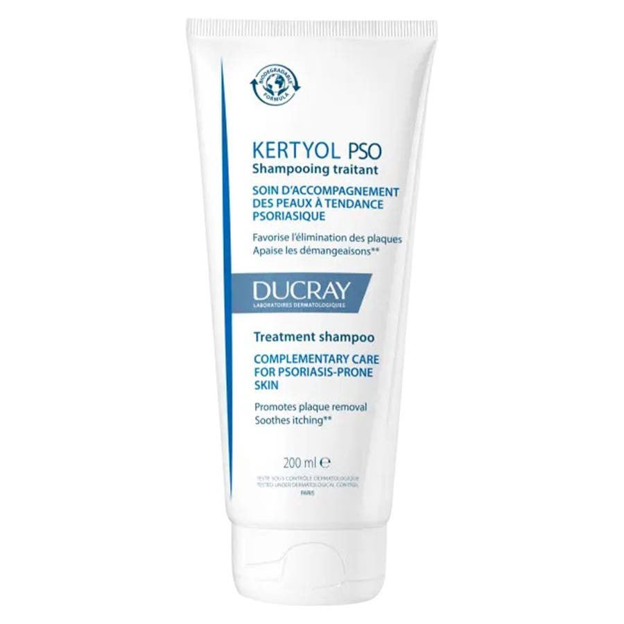 Ducray Kertyol P.S.O. Rebalancing Treatment Shampoo 200ml (6.76fl oz) - FrenchBeautyHub