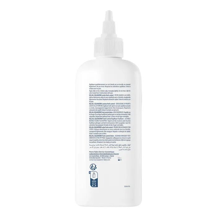 Ducray Squanorm Anti - dandruff Zinc Lotion Itching Dandruff 200ml (6.76fl oz) - FrenchBeautyHub