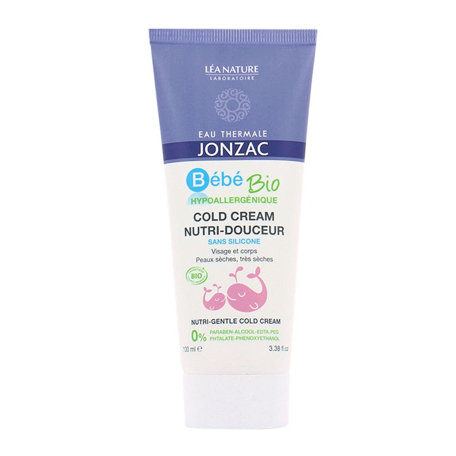 Eau thermale Jonzac Bebe Nutri Douceur Cold Cream Face And Body 100ml (3.38fl oz) - FrenchBeautyHub