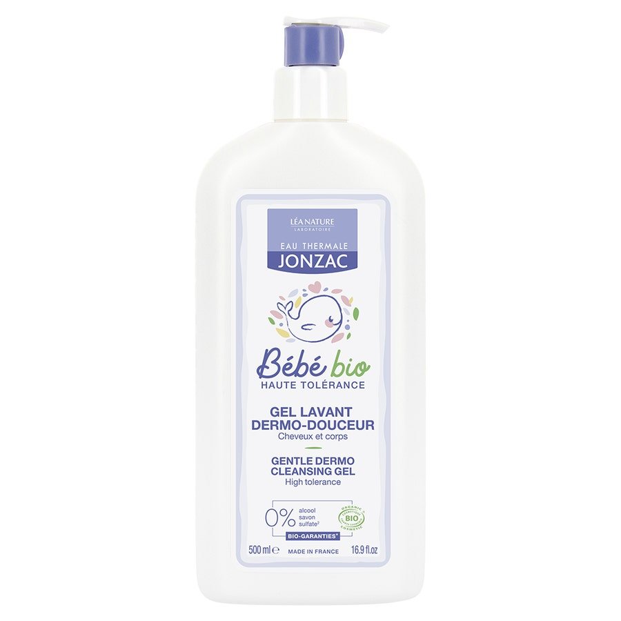 Eau thermale Jonzac Bebe Soft Cleansing Gel Hair And Body 500ml (16.91fl oz) - FrenchBeautyHub