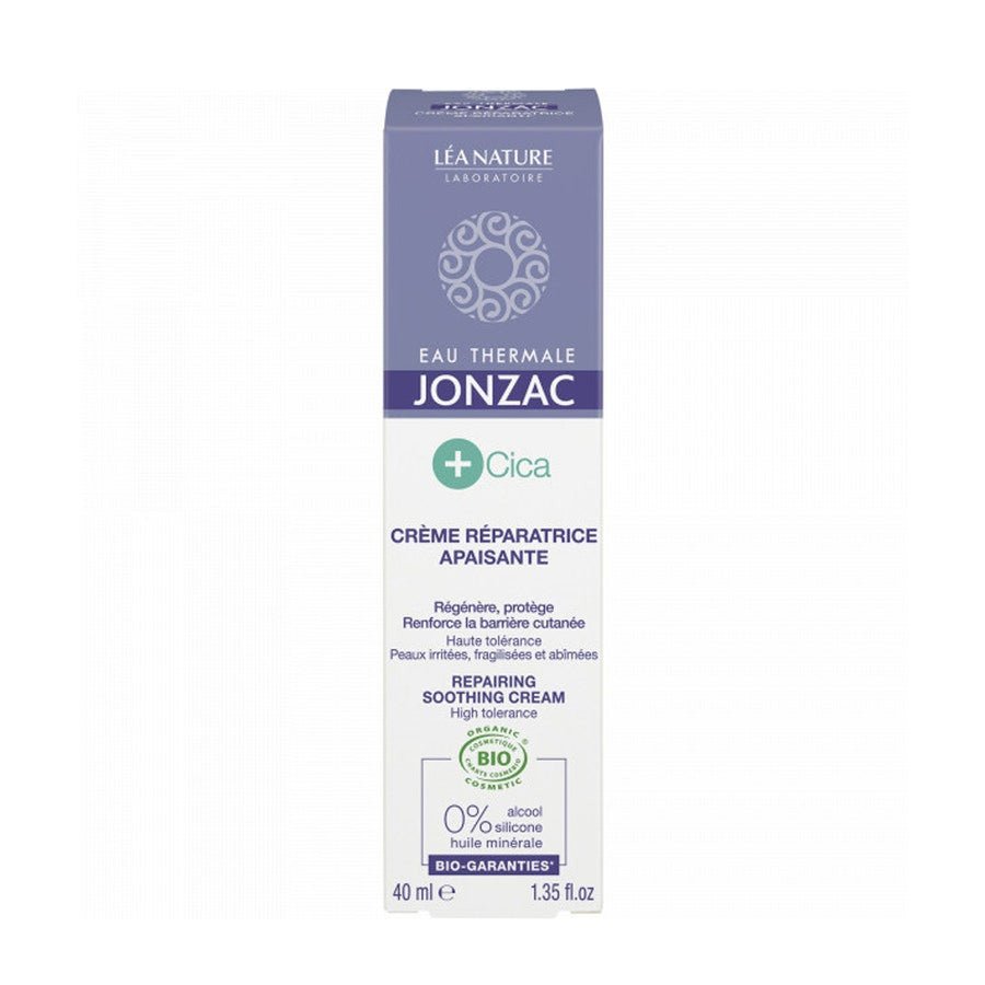 Eau thermale Jonzac +Cica Soothing Repair Cream 40ml (1.35fl oz) - FrenchBeautyHub