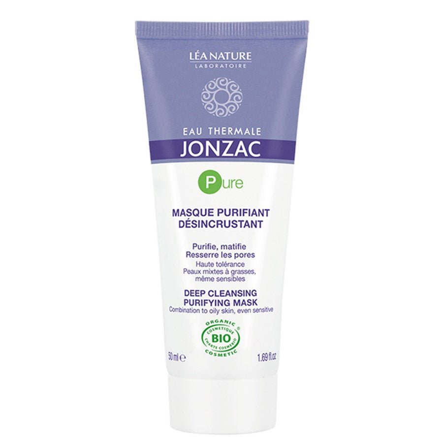 Eau thermale Jonzac Pure Purifying Scrubbing Mask 50ml (1.69fl oz) - FrenchBeautyHub