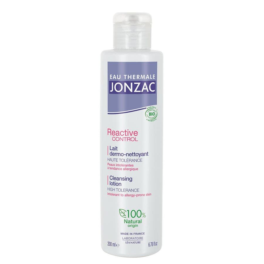 Eau Thermale Jonzac Reactive Control Dermo - Cleansing Milk 200ml (6.76 fl oz) - FrenchBeautyHub