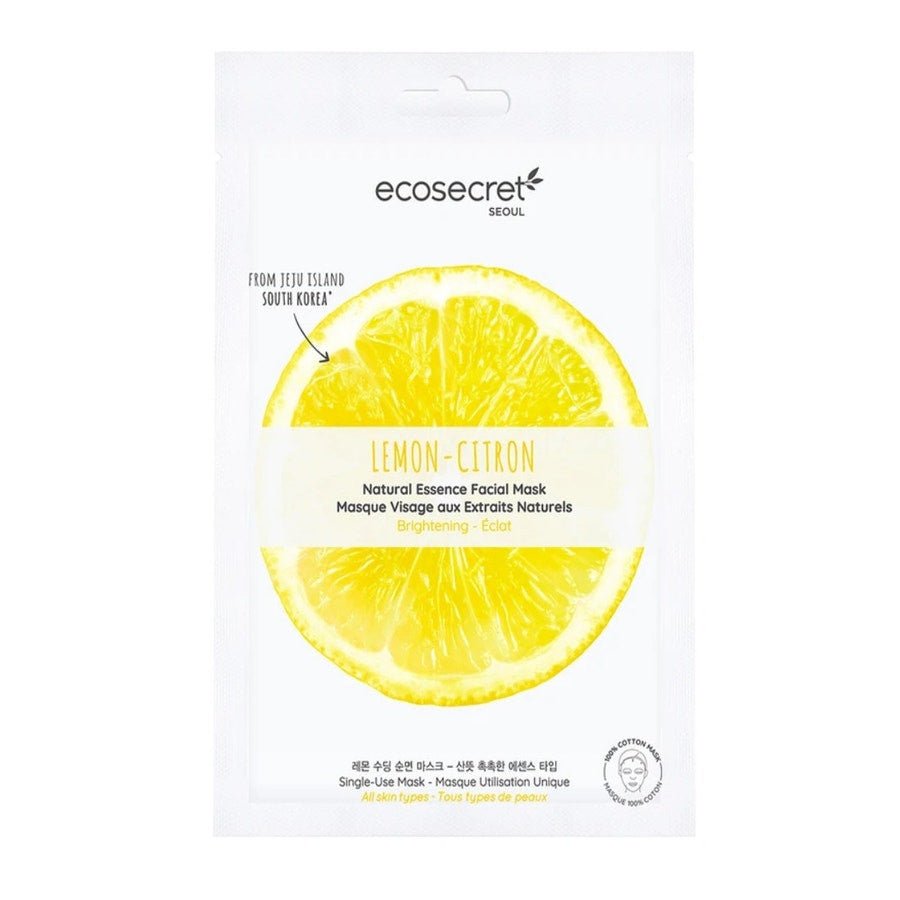 Eco Secret Seoul Rose Face Mask with Natural Lemon Extracts 20ml (0.67fl oz) - FrenchBeautyHub