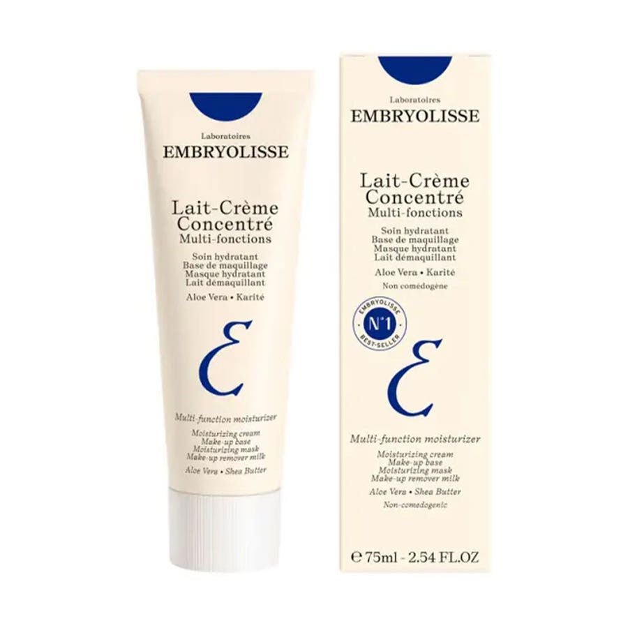 Embryolisse Lait - Crème Concentré Nourishing and Moisturizing Milk for All Skin Types 75ml (2.53 fl oz) - FrenchBeautyHub