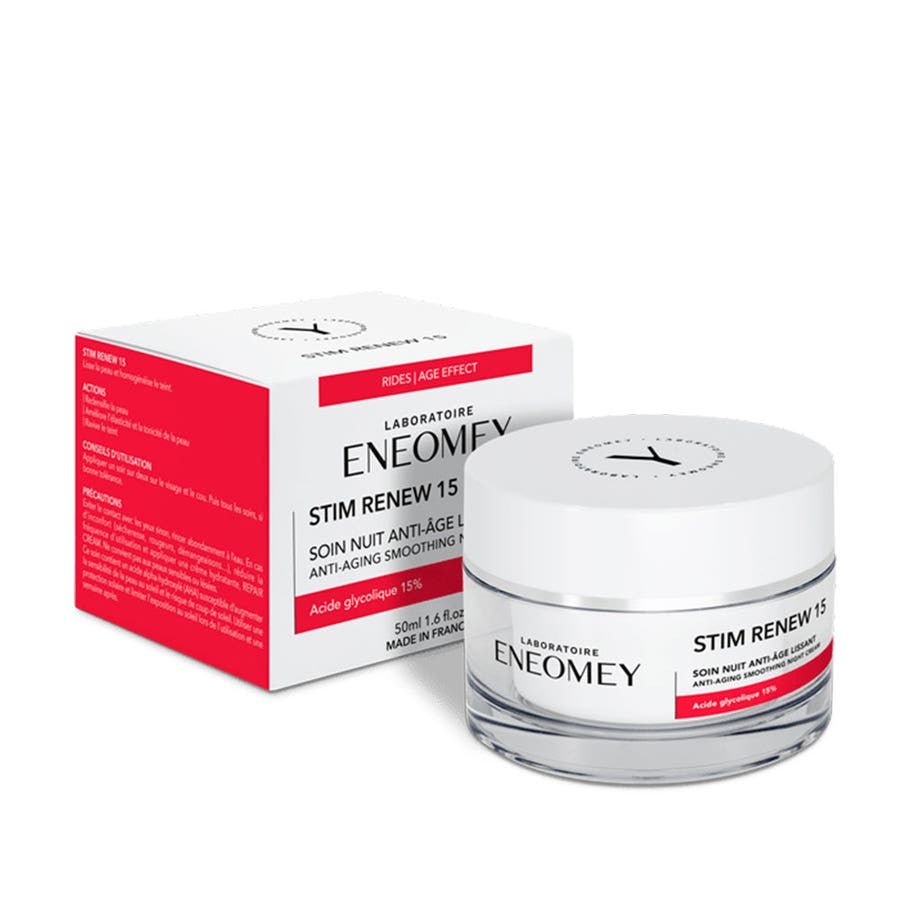 Eneomey Stim Renew 15 Smoothing Anti Ageing Night Care 50ml (1.69fl oz) - FrenchBeautyHub