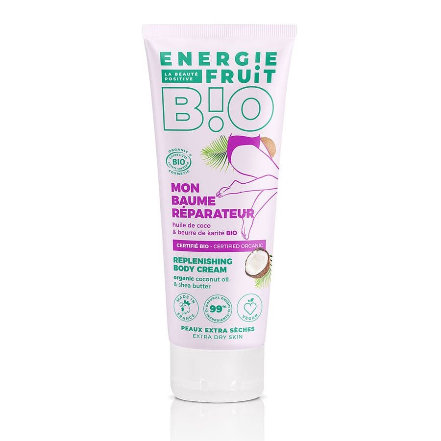 Energie Fruit Certified Organic Body Balm Coco & Organic Shea Butter 200ml (6.76fl oz) - FrenchBeautyHub
