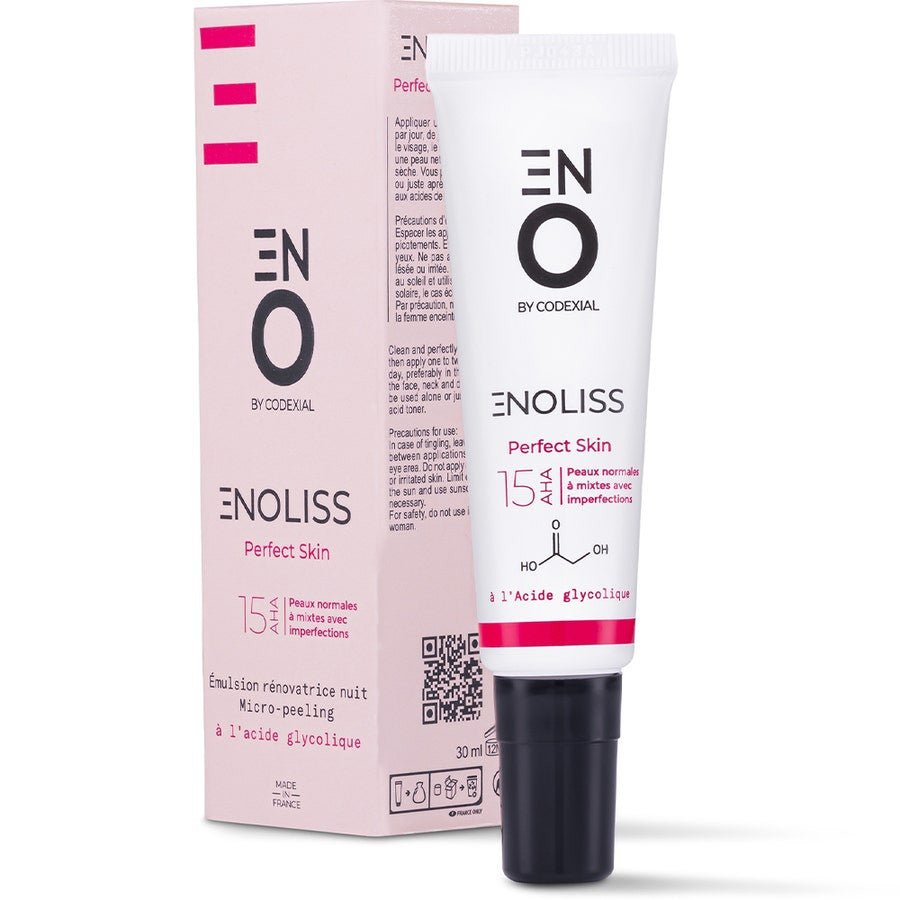 ENO Laboratoire Codexial Enoliss Perfect Skin 15 AHA Emulsion 30ml (1.01fl oz) - FrenchBeautyHub