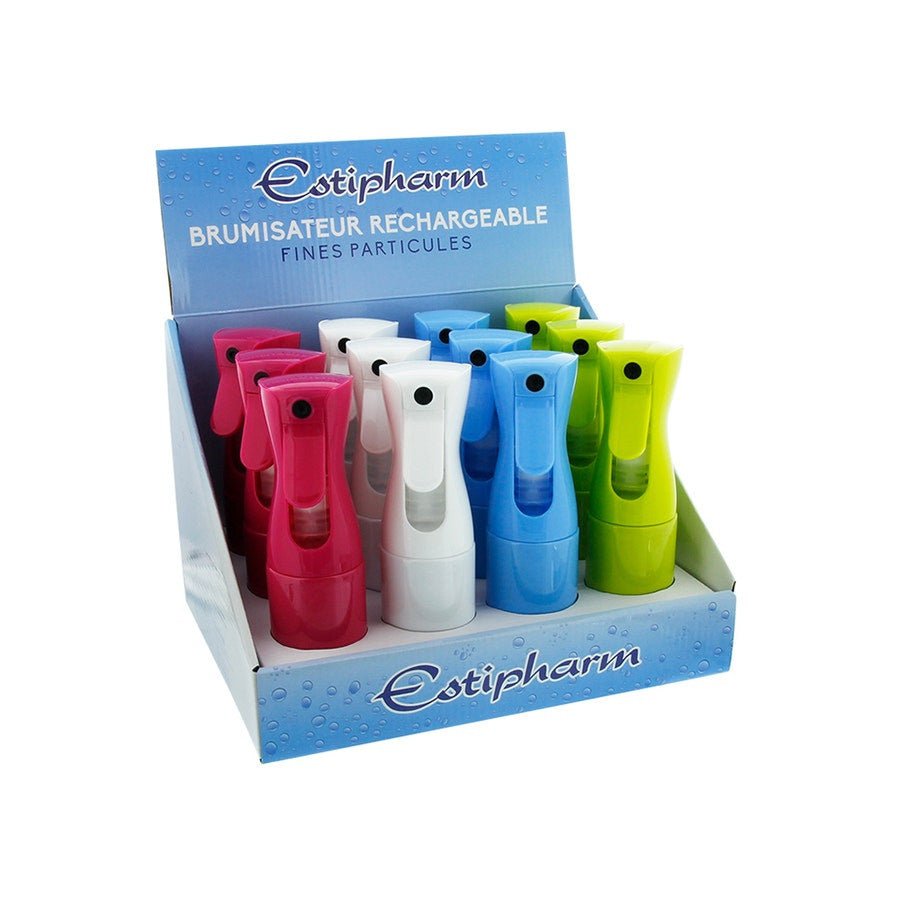 Estipharm Portable Refillable No - Pump Automatic Spray Mister 200ml - FrenchBeautyHub